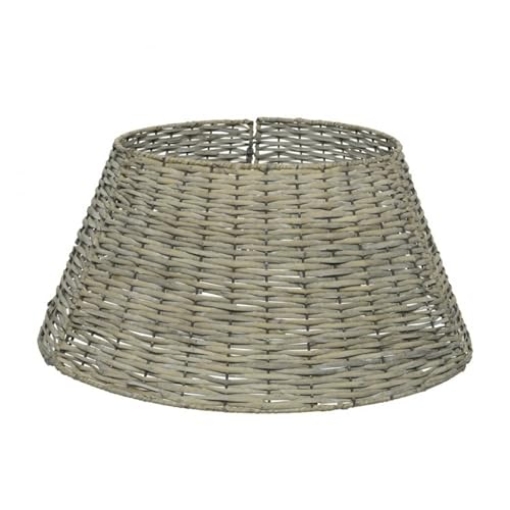 Picture of EVERLANDS 685315 Kaemingk Foot Cover for Christmas Tree, D 70 x 28 cm, Grey, 70 cm x 28 cm (EA)