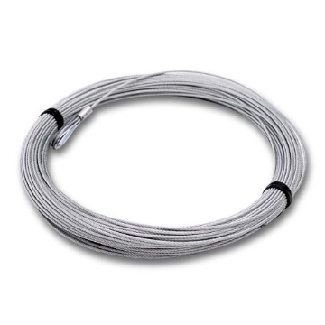 Picture of TIE DOWN ENGINEERING INC 50067 Tie Down 50067 Tie Down Engineering 50067, Galvanized Cable, Swagged Loop and Thimble, 1/16 Inch, 100 Foot Roll, Pack (EA)