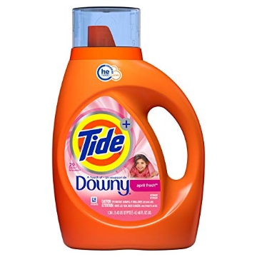 Picture of Tide 80364507 Tide Plus Downy April Fresh Scent Laundry Detergent Liquid 46 oz. - Case of: 66 (PK-6-EA)