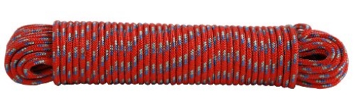 Picture of Koch Industries 5170625 Koch 5170625 Diamond Braid Polypropylene Rope, 3/16 by 100 Feet, Assorted Colors (EA)