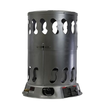 Picture of Mr. Heater, Inc. F270490 Mr. Heater Corporation Convection Heater, 30- 80K BTU/HR,Silver (EA)