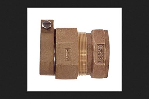 Picture of LEGEND VALVE & FITTINGS INC 313-274NL Standard Plumbing Supply 313-274NL LEGEND VALVE AND FITTING T-4305 No Lead Copper Tube Size Pack Joint with Female Iron Pipe Water Service Coupling Socket, 3/4" (EA)
