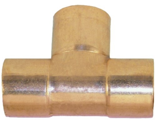 Picture of NIBCO INC W01675C Elkhart Products 111 3/4" 3/4-Inch C X C X C Copper Tees (PK-10-EA)