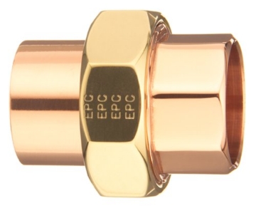 Picture of NIBCO INC W02070D Elkhart Products 102 1" 1-Inch Copper by Copper Unions (EA)