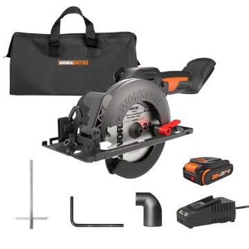 Picture of Worx WX531L Worx WX531L 20V WORXSAW 4.5" Cordless Compact Circular Saw (EA)