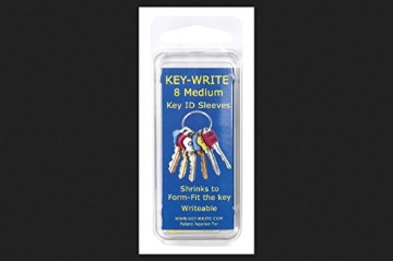 Picture of LUCKY LINE PRODUCTS INC 17108 Key-Write Plastic Assorted Key Sleeve (EA)