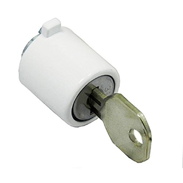 Picture of FOUR POINTS INC 333WC PATIO DOOR KEY LOCK WHT (EA)