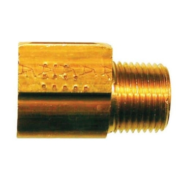 Picture of JMF COMPANY 4213369 JMF 1/4 in. Flare x 1/8 in. Dia. Male Brass Inverted Elbow (EA)