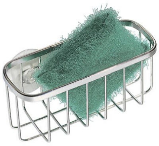 Picture of IDESIGN 84702 Interdesign Suction Sink Center 18/8 Stainless Steel 5-3/4" X 2-1/4" X 2-1/2" (EA)