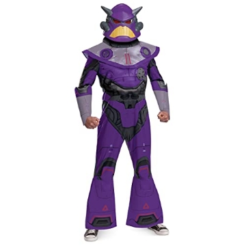 Picture of Disguise DG125109D Disguise mens Disney Pixar Lightyear Zurg Costume, Official Disney Lightyear Outfit Adult Sized Costumes, As Shown, Men s Size Large 42-46 US (EA)