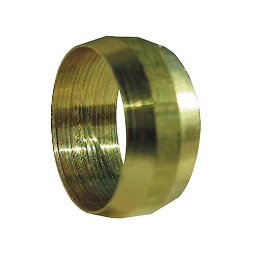 Picture of ACE TRADING - ZW 6JC124901511091 Homeplus+ 3/16 in. Compression X 3/16 in. D Compression Brass Sleeve (PK-5-EA)