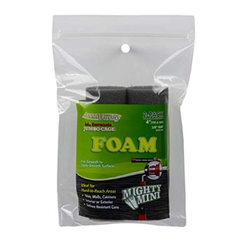 Picture of LINZER PRODUCTS CORP 4-FM3JCT/P Arroworthy 1001970 0.38 x 4 in. Pro-Line Jumbo Mini Foam Jumbo Paint Roller Cover - Pack of 2 (EA)