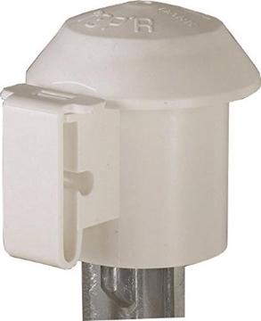 Picture of DARE PRODUCTS INC 2929 DARE PRODUCTS 2929 831929 Tpost Top Insulator (10 Pack), White (EA)