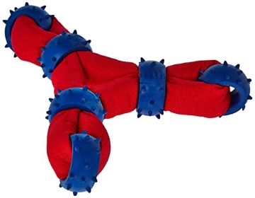 Picture of CHOMPER WB11457 Boss Pet Chomper Gladiator Tuff Triangle Ring Tug for Pets, Red (EA)