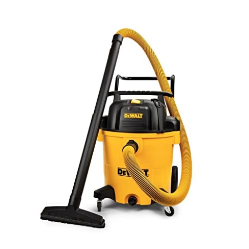 Picture of DEWALT(R) DXV16PA DEWALT DXV16PA 16 Gallon Poly Wet/Dry Vac/Acc, 6.5HP Shop Vacuum Wet/Dry for Jobsite/Workshop, Yellow (EA)