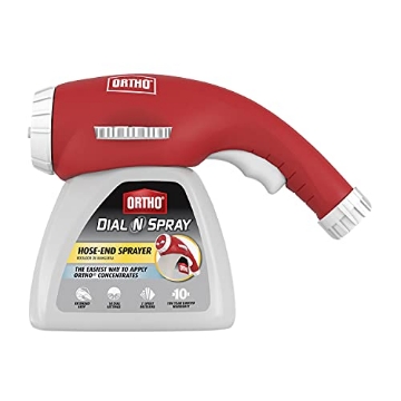 Picture of THE SCOTTS MIRACLE-GRO COMPANY 0841010 Ortho Dial N Spray Hose-End Sprayer for Liquid Weed and Insect Killer, Fungicide, Fertilizer with 14 Dilution Settings (EA)