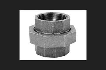 Picture of ANVIL INTERNATIONAL 8700163200 Anvil 8700163200, Malleable Iron Pipe Fitting, Union, 2" NPT Female, Black Finish (EA)