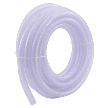 Picture of EZ-FLO INTERNATIONAL INC 98627 EZ-FLO 3/8 Inch ID (5/8 Inch OD) PVC Clear Reinforced Braided Vinyl Tubing, 20 Foot Length, 98627 (EA)