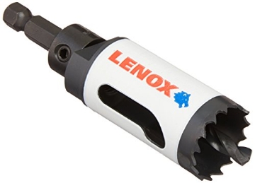 Picture of Lenox Tools 1772483 LENOX Tools Hole Saw, Bi-Metal, Speed Slot, Arbored, 1-1/8-Inch (1772483) (EA)