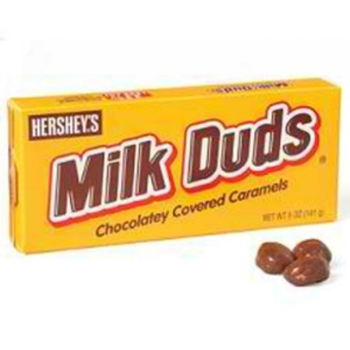 Picture of MILK DUDS 10700 02152 HERSHEY Milk Duds Theater Box, 5-Ounce Boxes (Pack of 12) (PK-12-EA)