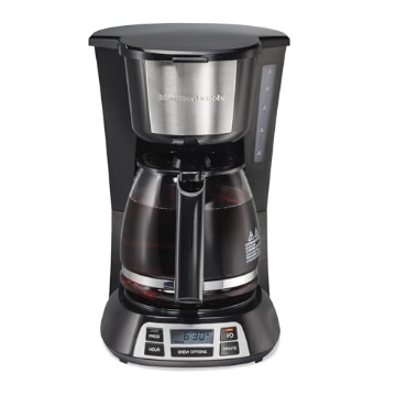 Picture of Hamilton Buhl 49630G Hamilton Beach 12 Cups Black/Silver Coffee Maker (EA)
