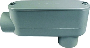 Picture of Cantex Industries 5133667U Cantex 5133667 Conduit Outlet Body, Pvc, Lb (EA)