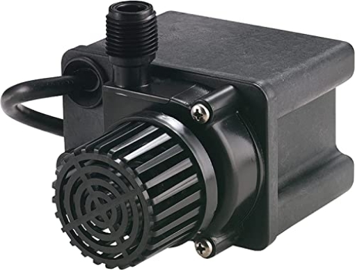 Picture of LITTLE GIANT LADDER SYSTEMS LLC 566612 Little Giant PE-2.5F-PW 115 Volt, 1/28 HP, 475 GPH Submersible Direct Drive Pump for Small Ponds or Fountain with 15-Ft. Cord, Black, 566612 (EA)