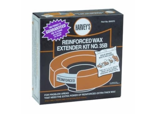 Picture of HARVEY'S 4375 Harvey's 004375 Extender Wax Ring with Flange, Light To Dark Brown (EA)