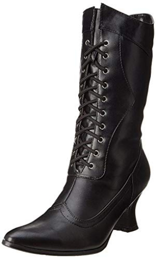 Picture of ELLIE SHOES HA108BK8 Women's Amelia Lace-Up Boot - Black (EA)