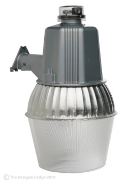 Picture of Design Ministries L1730 Woods L1730 Cci Modern High Pressure Sodium Security Farm Light; Powder Coated Housing; (1) Ed17 Lamp; 120 V; 75 W; 70-Watt (EA)