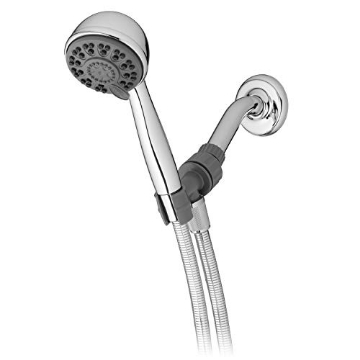 Picture of Waterpik ETC-443E Waterpik Handheld Shower Head Eco Flow Low Flow Water Saving Shower with 5-Foot Hose, 4 Spray Modes, 1.8 GPM, Chrome Finish, ETC-443E (EA)