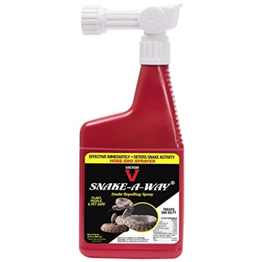 Picture of Victory Innovations Co. VP364HE Victor Snake-A-Way Hose-End Snake Repellent Spray - Snake Repellent for Outdoors - VP364HE - Treats 500 sq ft - Deter Venomous and Non-Venomous Snakes (EA)