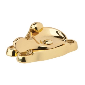 Picture of IVES 07MB3 SCHLAGE Ives by Schlage 07MB3 Schlage 07Mb-605 Sash Crescent Lock, Solid, Bright, Brass (EA)