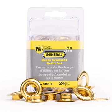 Picture of General Tools Mfg Co In 1261-4 General Tools 1261-4 1/2-Inch Grommet Refill, 24 Sets (EA)