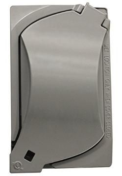 Picture of SIGMA ENGINEERED SOLUTIONS 14147 Sigma Engineered Solutions 14147 1-Gang Universal Weatherproof Cover, Gray (EA)