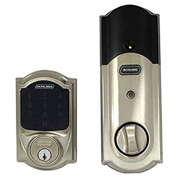 Picture of Ingersoll Rand BE469NXVCAM619 Schlage Lock Company Built-In Alarm Keyless Touchscreen Electronic Deadbolt (EA)