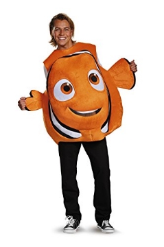 Picture of Disguise DG10083 Disguise mens Finding Dory Nemo Adult Sized Costume, Orange, Standard US (EA)