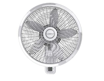 Picture of Lasko M18950 Lasko Lasko-18 Oscillating Wall-Mount W/Remote, 3-Speed (M18950) Household Fans, Standard (EA)