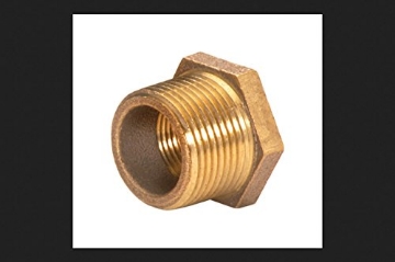 Picture of JMF COMPANY 4534970 JMF 2 in. Male x 1-1/4 in. Dia. Female Red Brass (EA)