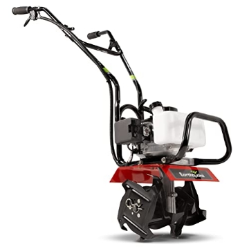Picture of EARTHQUAKE 31452 Earthquake 31452 MAC Tiller Cultivator, Powerful 33cc 2-Cycle Viper Engine, Gear Drive Transmission, Lightweight, Easy to Carry, 5-Year Warranty, Red (EA)