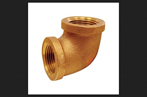 Picture of JMF COMPANY 4535100 JMF 1-1/4 in. Dia. x 1-1/4 in. Dia. FPT To FPT Brass Pipe Adapter (EA)