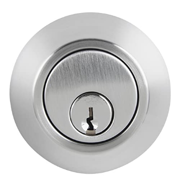 Picture of BRINKS BC40055 BRINKS Commercial - Single Cylinder Deadbolt Lock, Satin Chrome Finish - Meets ANSI Grade 1 Standards and has 3-Hour UL Fire Rating (EA)