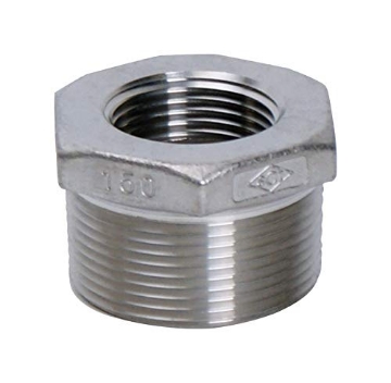 Picture of SMITH-COOPER 4638101110 Smith Cooper 1-1/4 in. MPT x 1 in. Dia. FPT Stainless Steel Hex Bushing - Case of: 1; Each Pack Qty: 1; (EA)