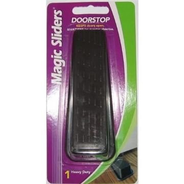 Picture of MAGIC CHEF 80934 Magic Sliders 1-3/16 in. H x 6-5/16 in. W x 2-1/2 in. L Heavy Duty Rubber Brown Door Stop (PK-6-EA)