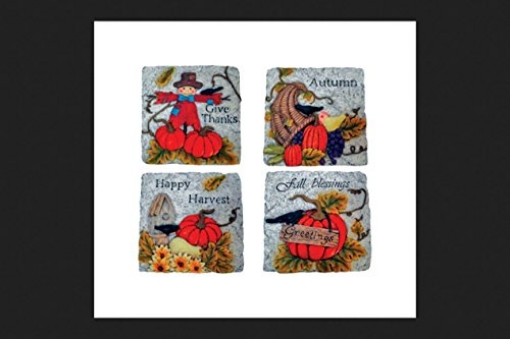 Picture of Alpine Dairy, Inc. AJY362ABB Alpine Harvest Stepping Stones Fall Decoration 1/2 in. H x 8 in. W 1 pk (PK-4-EA)