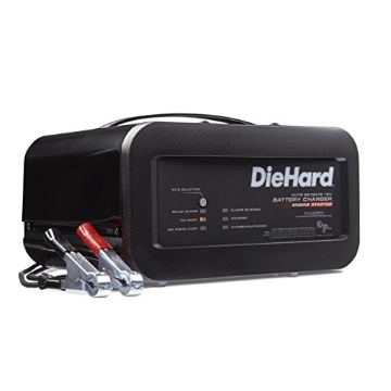 Picture of ESM 71323 DieHard 71323 12V Shelf Smart Battery Charger and 10/50A Engine Starter, Black (EA)