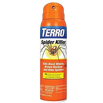 Picture of Woodstream Victor Rodnt D T2302-6 TERRO T2302-6 Spider Killer Spray for Indoors and Outdoors - Kills Spiders, Ants, Roaches, Scorpions, Ticks, Silverfish, and Other Insects (EA)