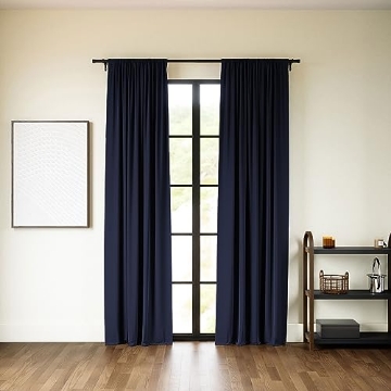 Picture of Umbra 1017283-405 Umbra Twilight Blackout Panel 63", Set of 2, Navy (EA)