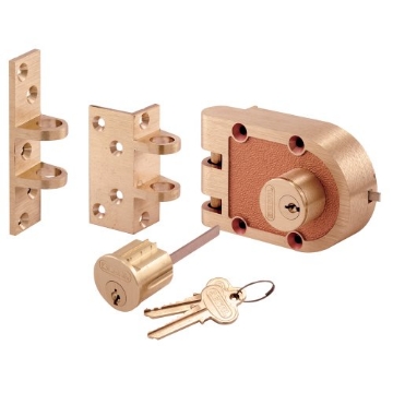 Picture of Prime SE 19361 Segal SE 19361 Bronze, Double Cylinder Deadlock (Single Pack) (EA)
