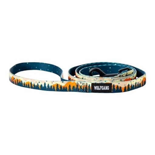 Picture of WOLFGANG MAN & BEAST WL-001-13 Wolfgang Heavy Duty Dog Leash, Pull-Tested to Over 800 lbs for Walking & Training, Overland Print, Small (EA)